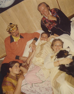 Summer Solstice Celebration at Feathered Pipe Ranch, 1973 - Photo by William Gray Harris